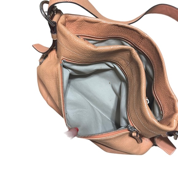 Coach Soft Pebbled Peach Purse - Picture 5 of 10